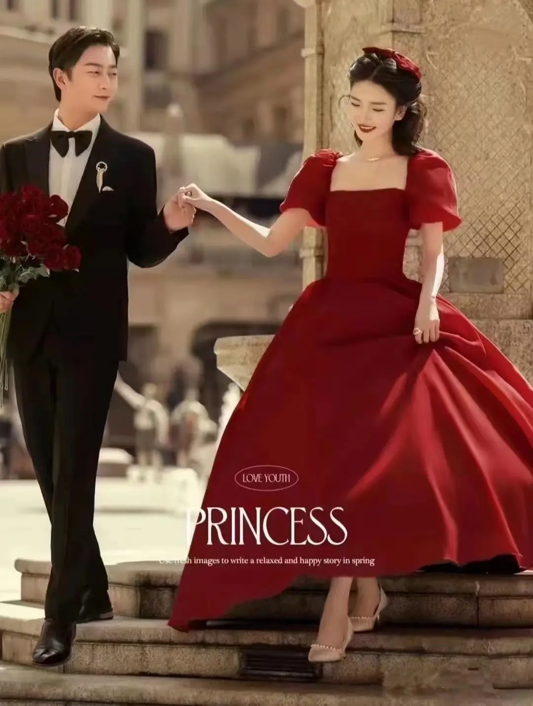 孝感主题婚纱摄影 迪士尼在逃公主风主题婚纱照 ·韩宫风尚