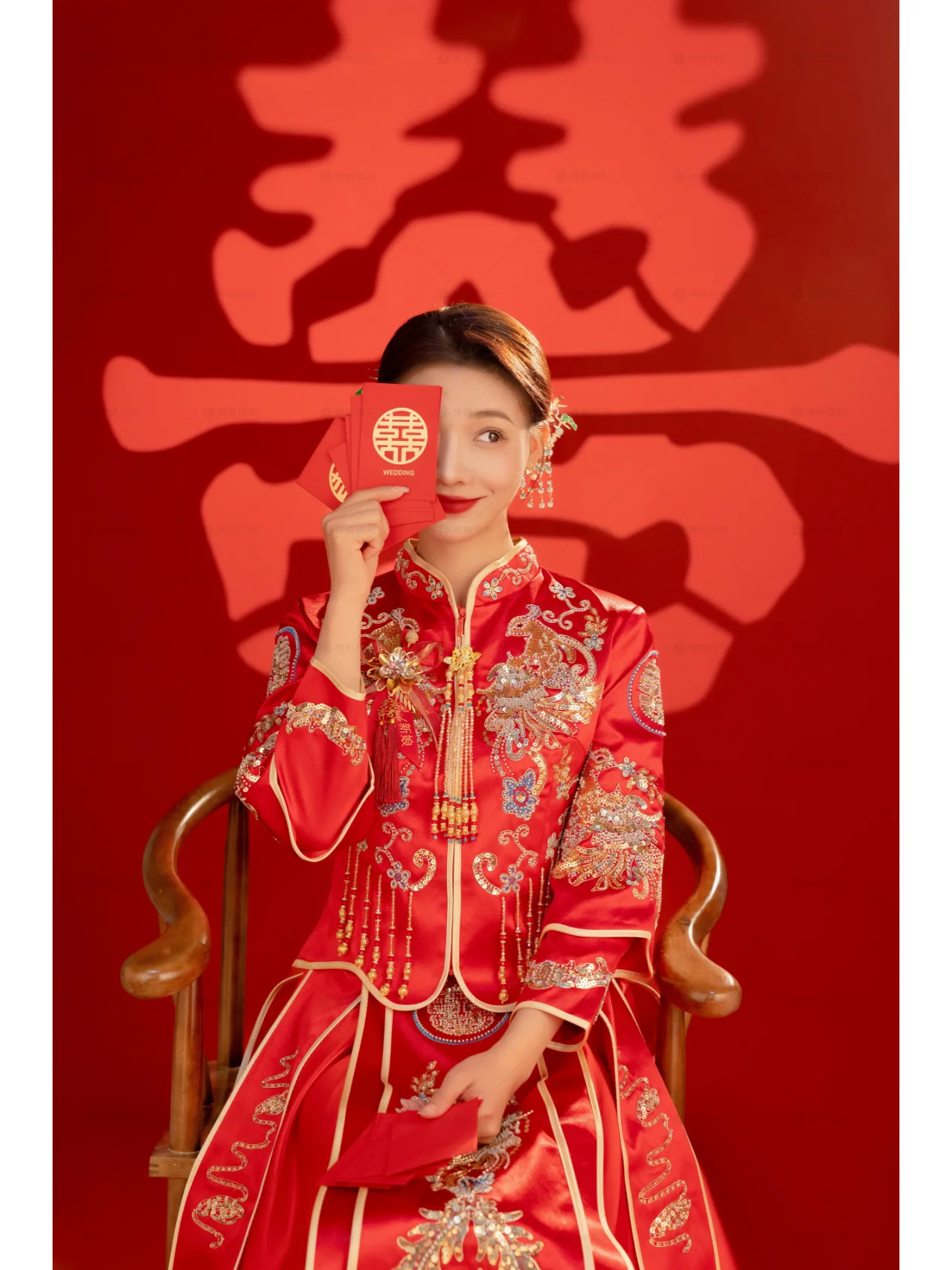 传统与浪漫，中式喜嫁婚纱照的魅力