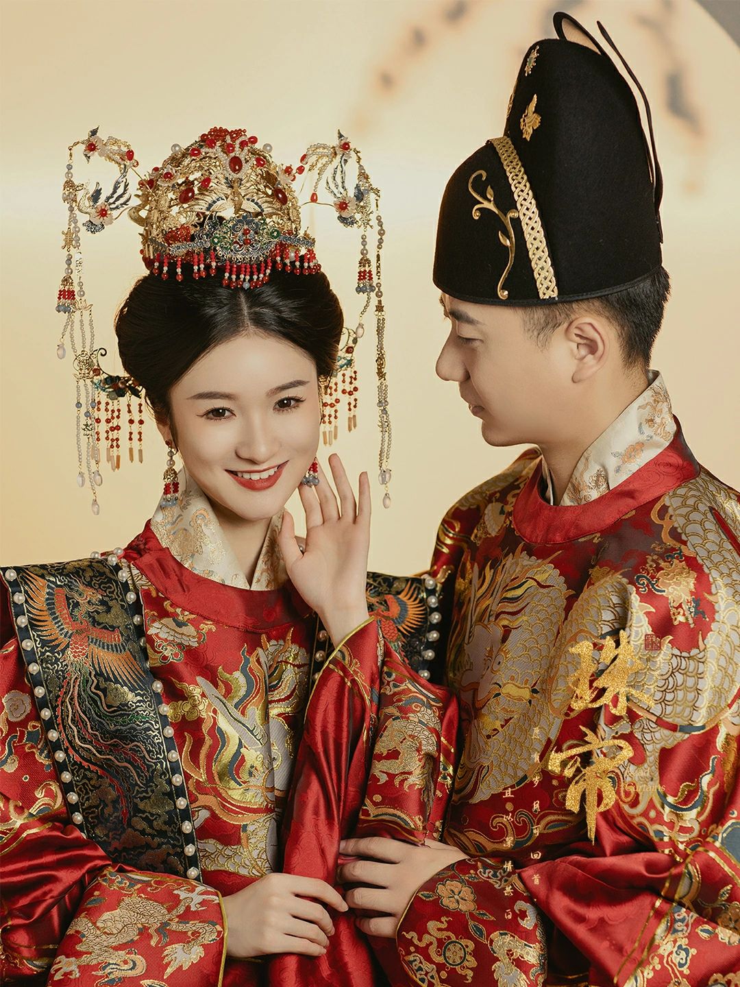 赣州婚纱摄影风格推荐 中式汉服婚纱照