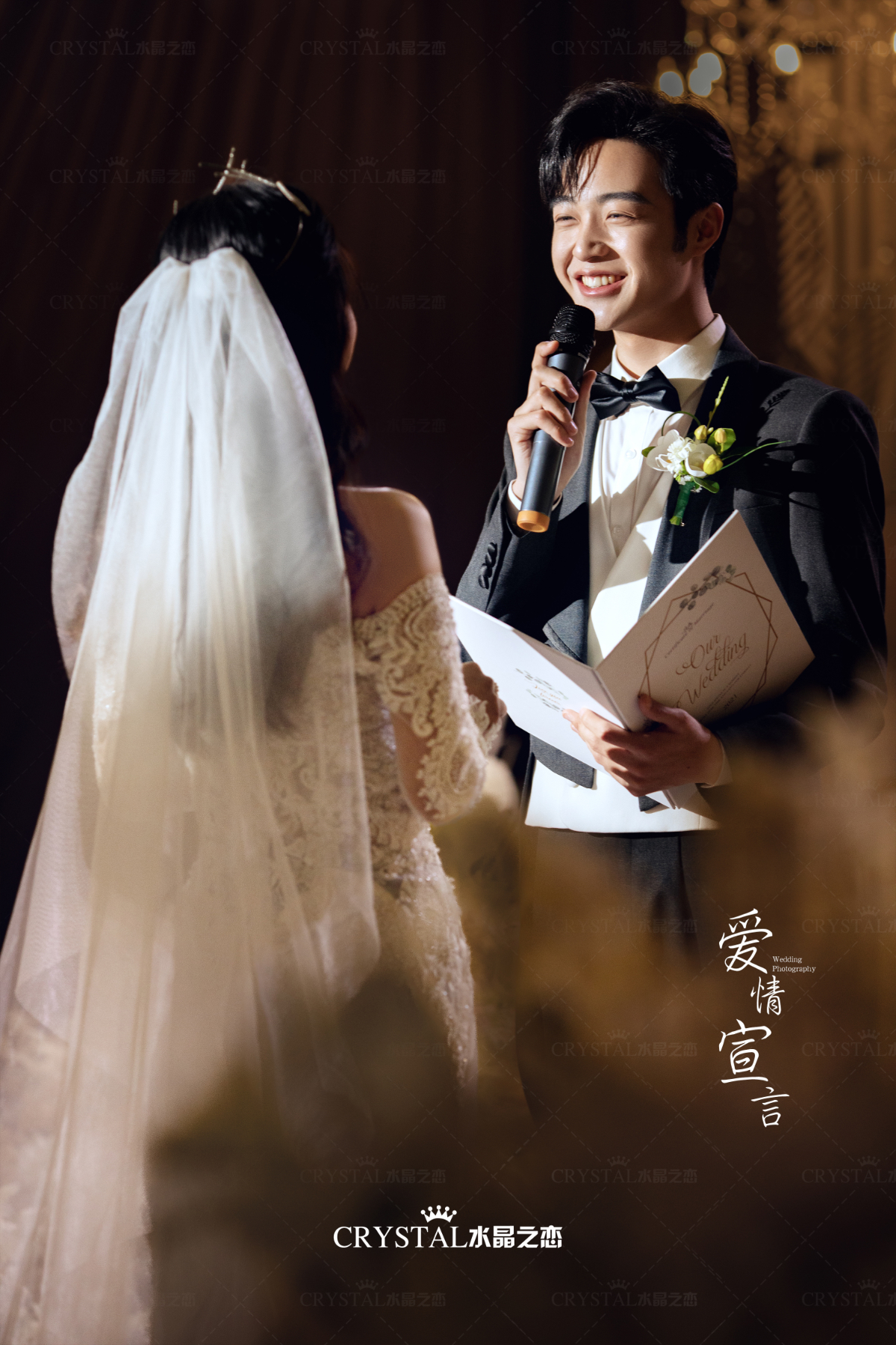 婚礼进行时婚纱照 仪式感爆棚的婚纱摄影