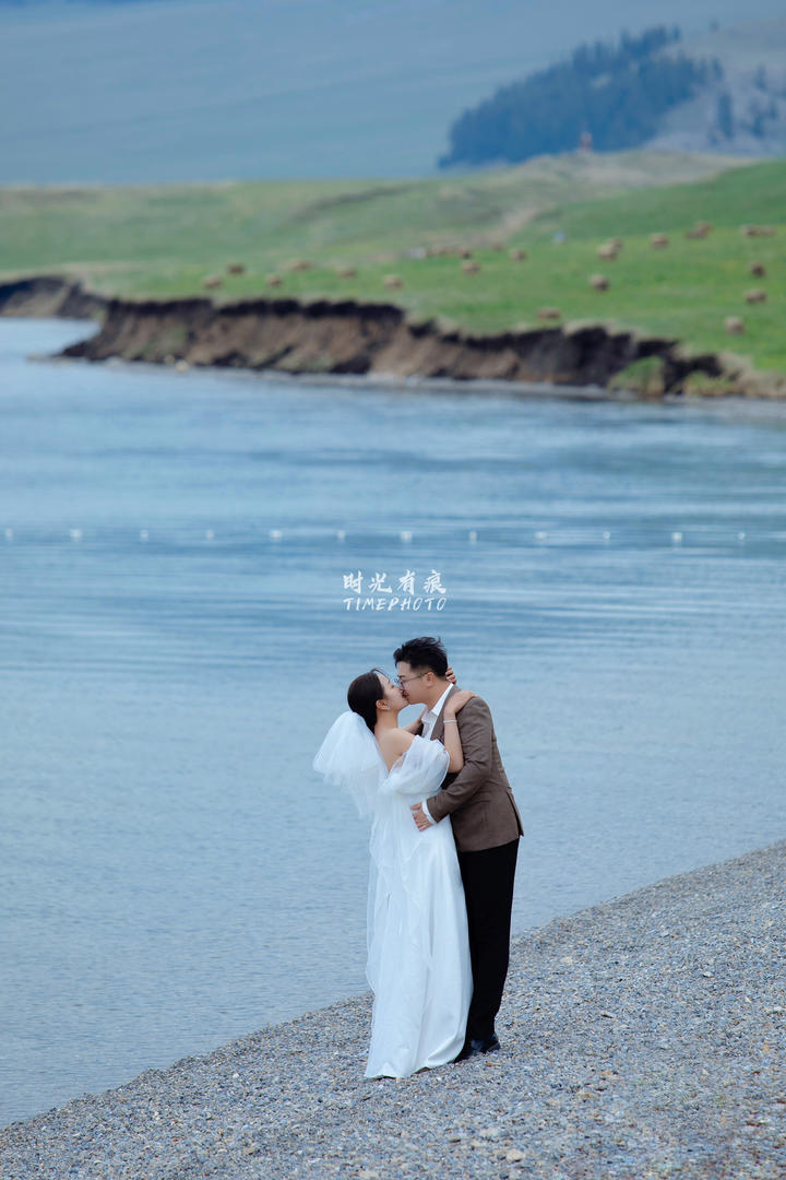 赛里木湖旅拍婚纱照，原来油画里的场景真的存在