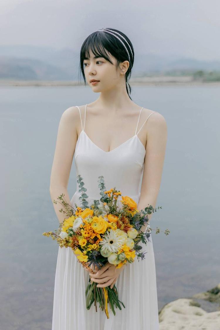 米兰新娘婚纱摄影-海边纪事婚纱照 上海海景婚纱照